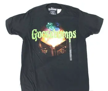 

GooseBumps Goose Bumps Book Reading Vintage Tee Mens T Shirt High School T-Shirt Men Summer