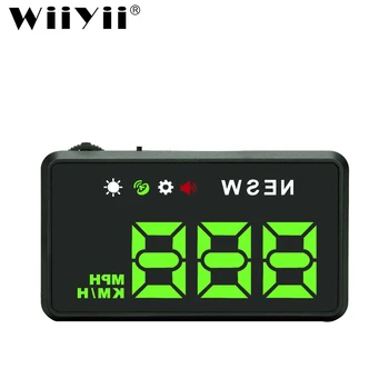 

Universal HUD H1 Car Head up display Windshield Speed Projector Security Alarm Water temp Overspeed RPM Voltage Car electronic
