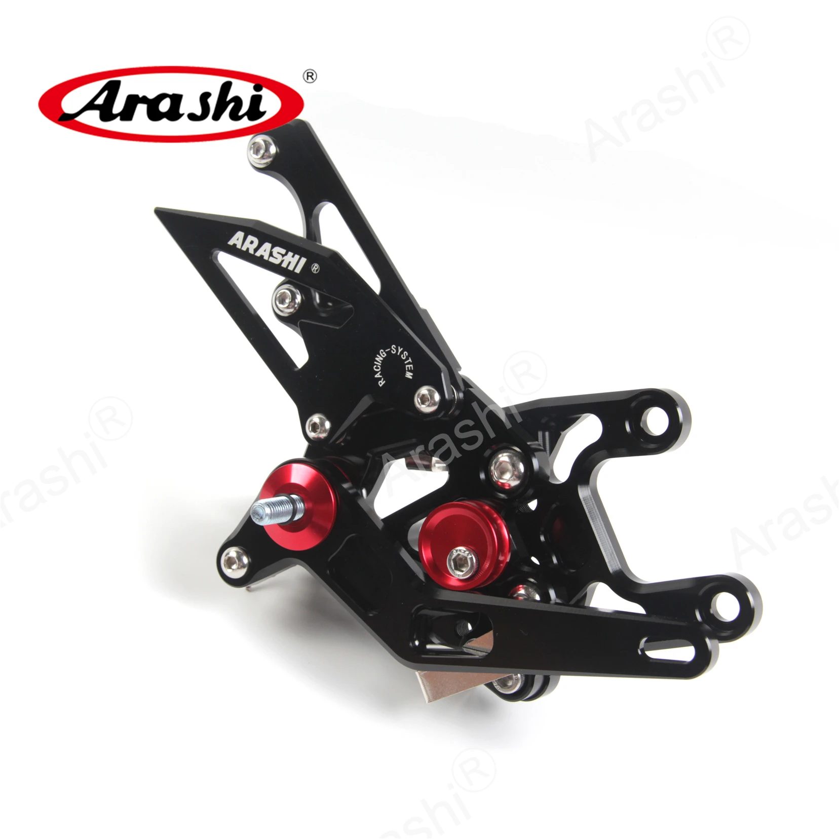 Араши CBR1000RR 2008-2011 ЧПУ Регулируемая подножка Rearsets для HONDA CBR1000 CBR 1000 RR 2008 2009 2010 2011 08 09 аксессуары