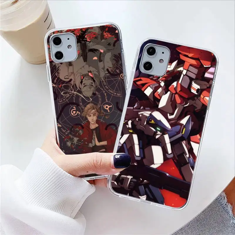 Full Metal Panic! Phone Case For Iphone 7 8 Plus X Xs Max Xr 11 12 13 Mini Pro SE2 Transparent Soft Cover | Мобильные телефоны и