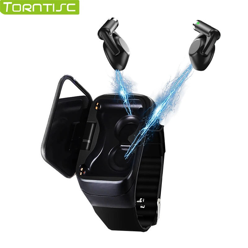 Torntisc беспроводные Bluetooth складывающиеся наушники M1 PRO Смарт часы мужские для Android