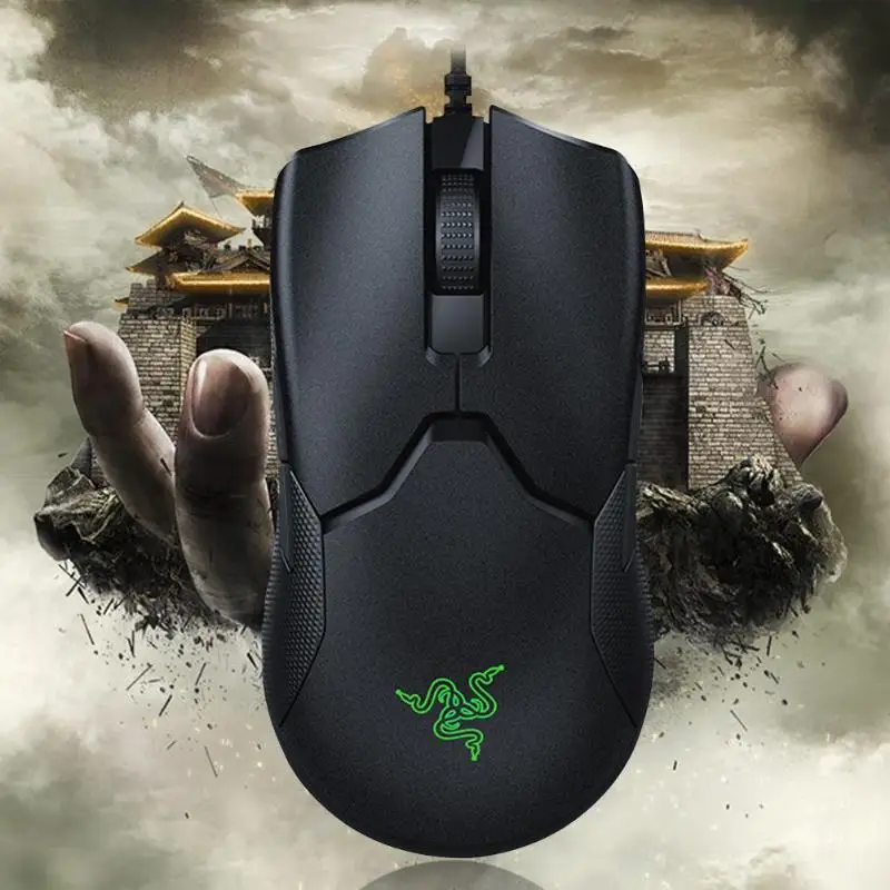 Razer Viper USB Проводная 16000 dpi Регулируемая Макросъемка RGB игра определение RGB эргономичная мышь для настольного компьютера/ноутбука Новинка