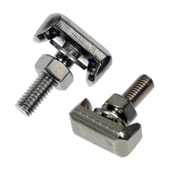 

Part 2pcs Spare T-Bolts Attachment 2pcs Battery Cable Stainless Steel Replace