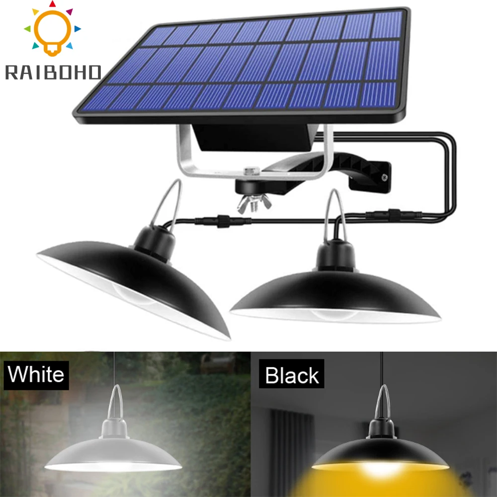 

Outdoor Solar Lightssolar Pendant Light Outdoor Indoor Solar Lamp with Line Warm White/White Lighting for Camping Home Garden