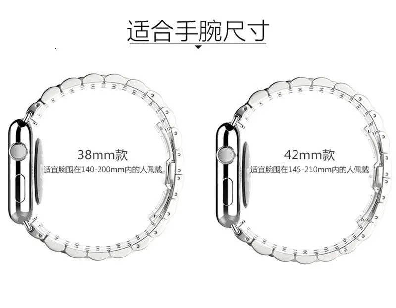 Ремень для Apple Series 4 3 2 1 браслет из нержавеющей стали 40 мм 38 мм 44 мм 42 мм бизнес-Золото Замена Pulseira Apple Watch
