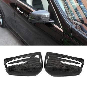 

Carbon Fiber Rearview Mirror Housing Cover-Side Mirror Cover for Mercedes Benz W218 W221 W246 W117 W204 A45 S C 63 AMG