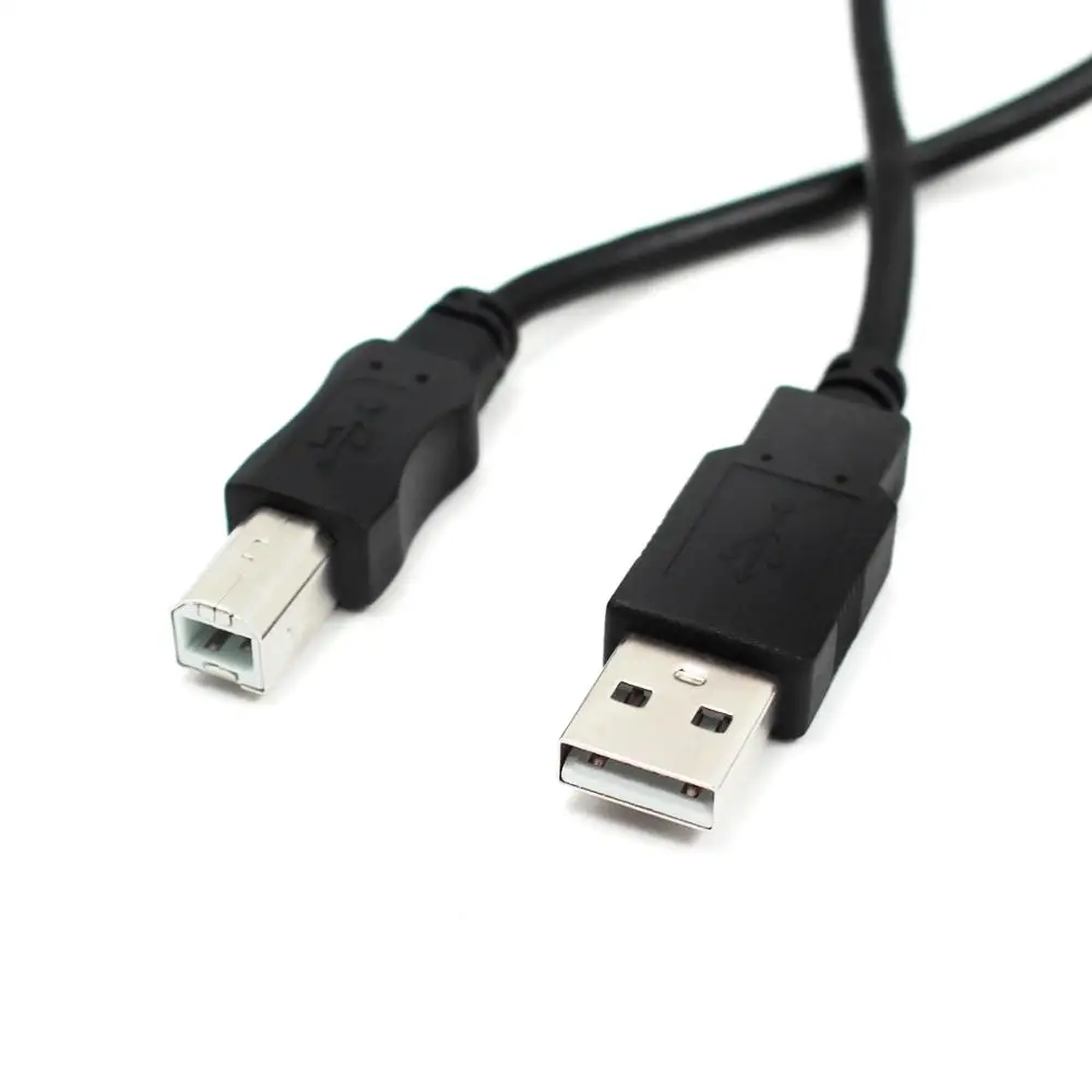 USB кабель для принтера USB2.0 кабель для печати адаптер тип A штекер B штекер Сканер Принтер кабель для камеры Epson hp копир сканер