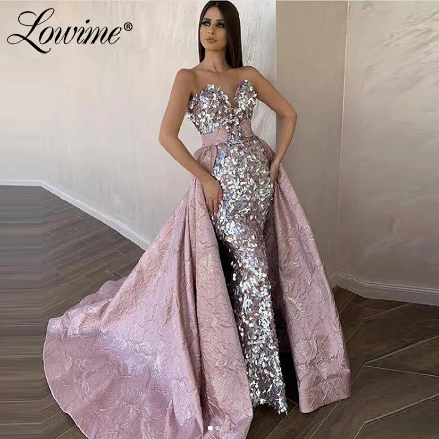 Sparkle-Sequined-Mermaid-Prom-Dresses-With-Detachable-Train-Floral-Satin-Fashion-Long-Prom-Gowns-Sweetheart-Vestido