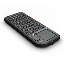 Портативная беспроводная клавиатура на замену для компьютера телевизионная коробка для Android tv Box Черная Электроника