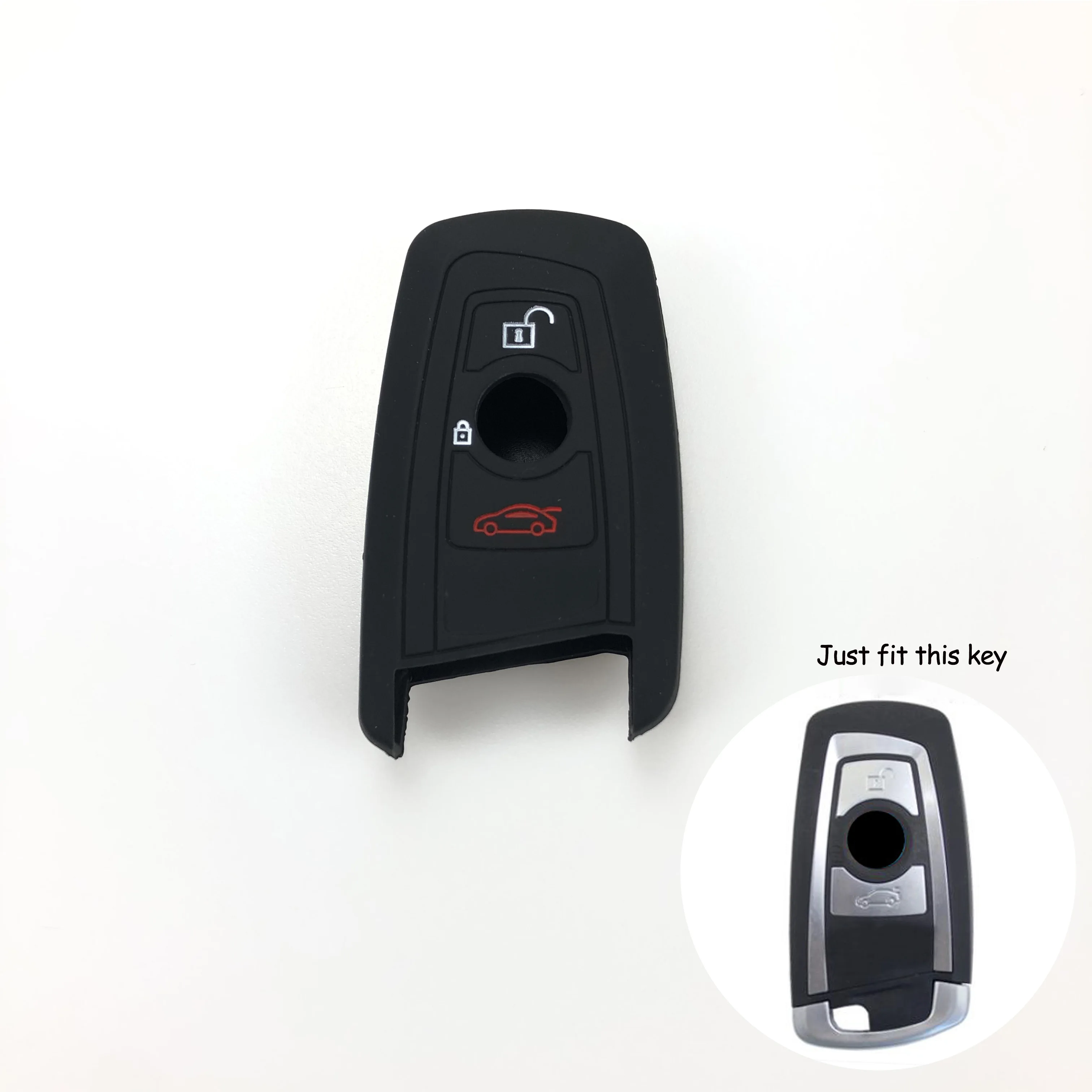 Силиконовый чехол для ключей BMW 1 2 3 7 4 5 6 series X1 X3 X4 X5 X6 e46 e39 e53 F10 F20 F30|covers for car keys|silicone