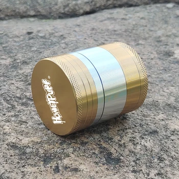 

HONEYPUFF Smoking Bowl 50 MM 5 Layers Aluminum Herb Grinder With Big Storage Case Tobacco Grinder Crusher