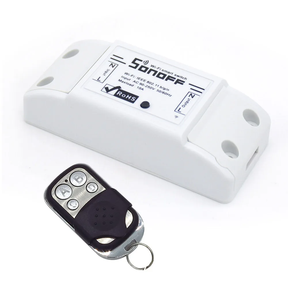Беспроводной смарт выключатель Sonoff с поддержкой Wi Fi|lighting control 220v|switch onswitch on off |