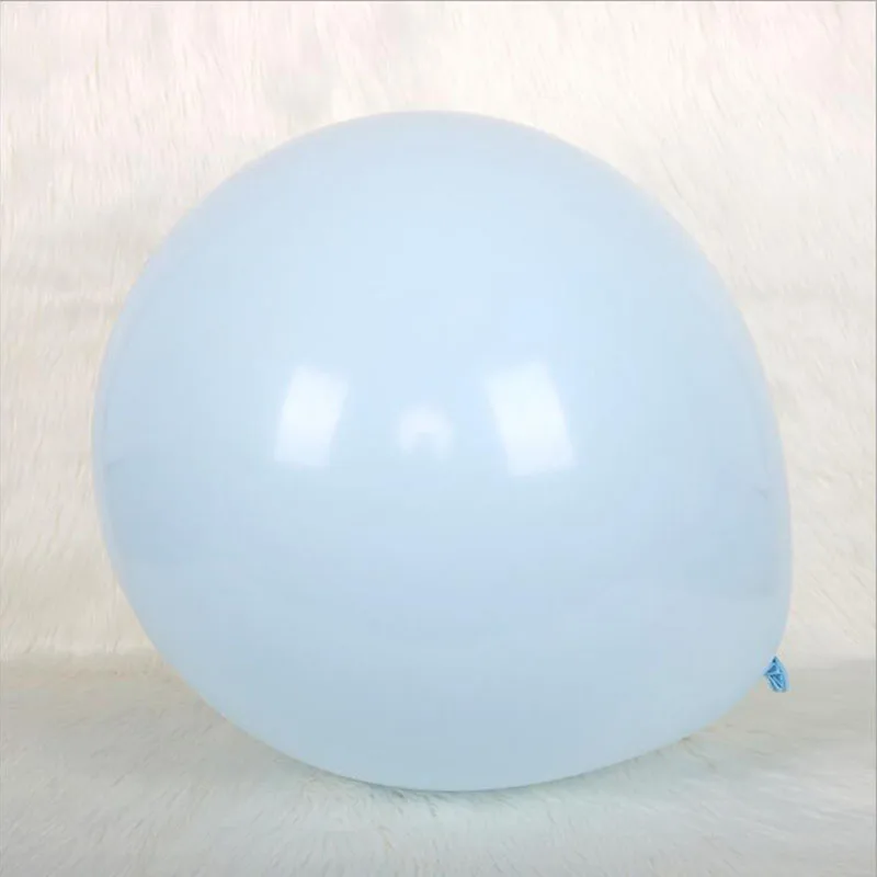 macaron blue Большие пастельные круглые воздушные шары 2 шт 18 дюймов 36 дюймов Свадебные украшения на день рождения ребенка душ 1st Globos Macaron baloons украшение арки - Цвет: macaron blue