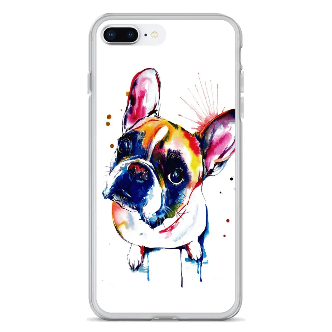 Transparent Soft Shell Covers French Bulldog Boston Terrier For Meizu M2 M3 M5 M6 NOTE M6t MX6 M3S M5S M6S Pro 5 6 Plus U20 