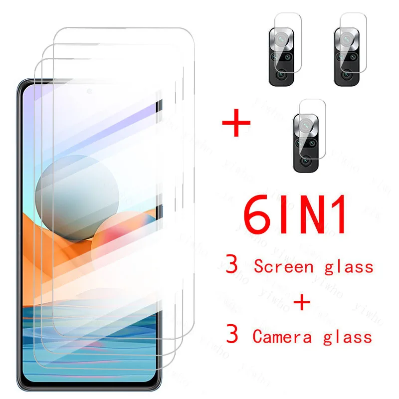 For Xiaomi Redmi Note 10 Pro Glass Screen Protector For Redmi Note10 Pro Not10 10s 10 s 10pro Tempered Glass Poco X3 Pro F3 M3 mobile screen protector Screen Protectors