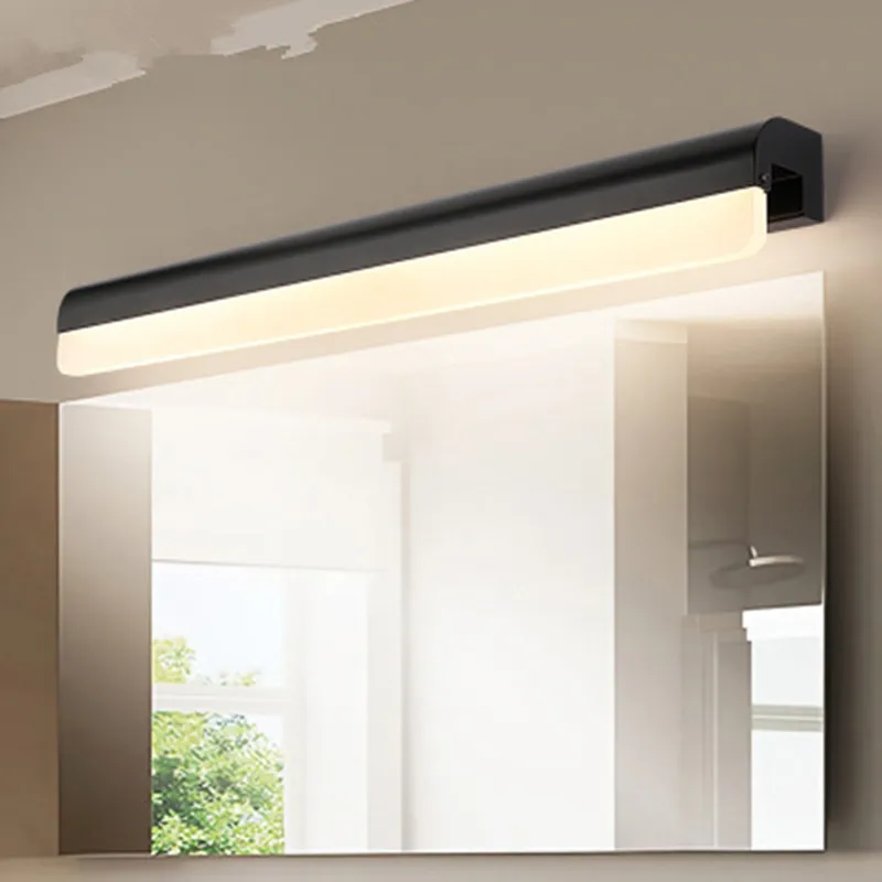 

Nordic bathroom mirror front lamp led toilet moisture-proof toilet aisle lamp simple hotel house number lamp