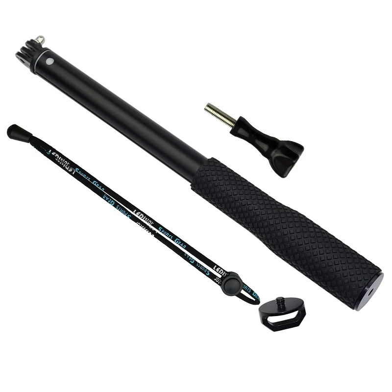 Action camera selfie stick