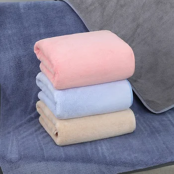 

Large Thickness Towel Fast Drying Soft Towel Cotton Absorbent Bath Antibacterial Towel Cotton Shower Towels Bathroom JJ50MJ