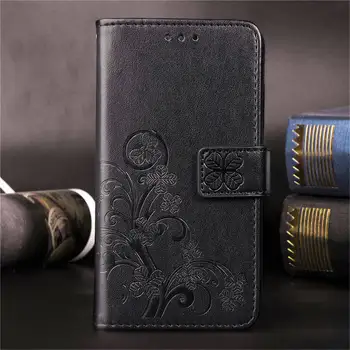 

Leather Wallet Flip Case For Samsung Galaxy S10 S9 S8 Plus Note10 A70 A60 A8S A20S A10S A90 5G M40 M30 Clover Pattern PU Cover