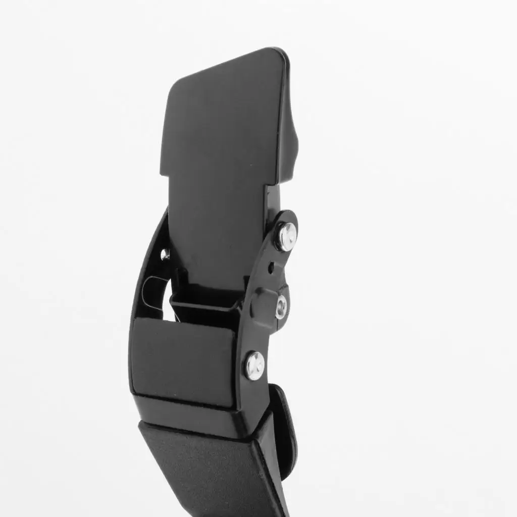 2 Pieces Replacements Inline Roller Skating Shoes Energy Strap Skates Buckles Belts Accessories Black