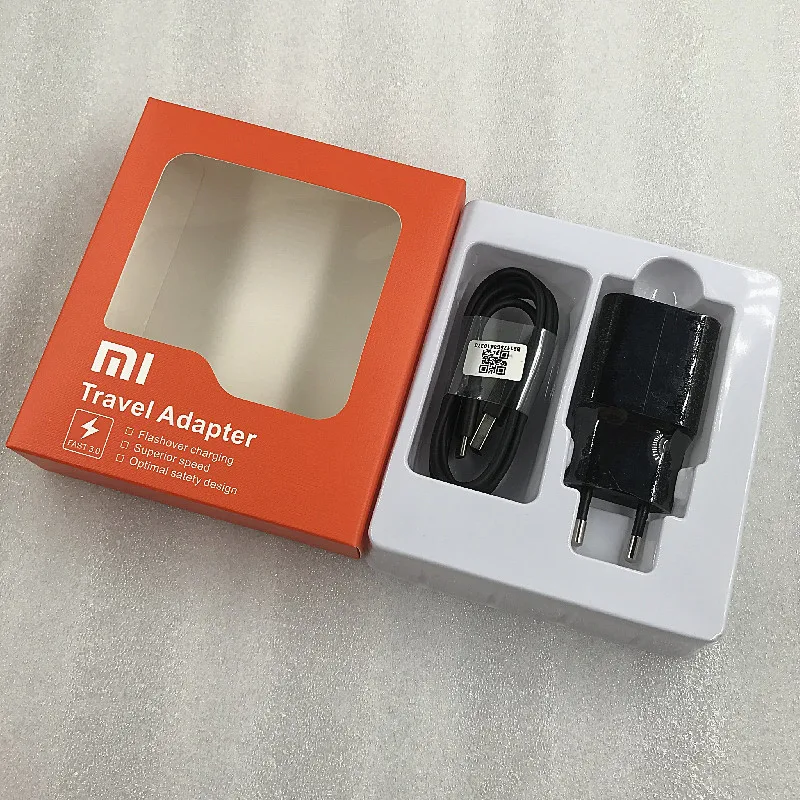 Оригинальный Xiaomi Redmi Note 8 QC3.0 18 Вт EU USB быстрое зарядное устройство адаптер Type C