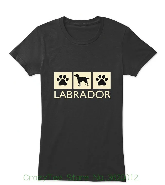 Women's Tee New Labrador Retriever Silhouette T-shirt Tee - Women's Short Sleeve T-shirt New Summer Arrivals T Shirt Women