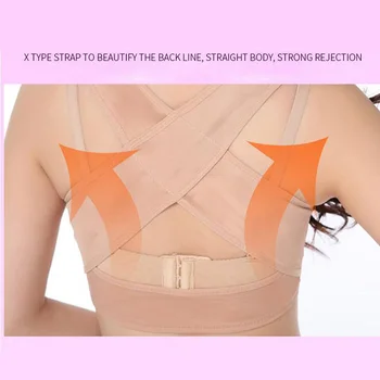 

Adjustable Bust Orthoses Breast Care Underwear Body Humpback Correction Bra Corset Back Shaper EK-New