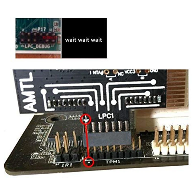 Многофункциональный ПК PCI E Mini LPC материнская плата TL 460S диагностический тестовый