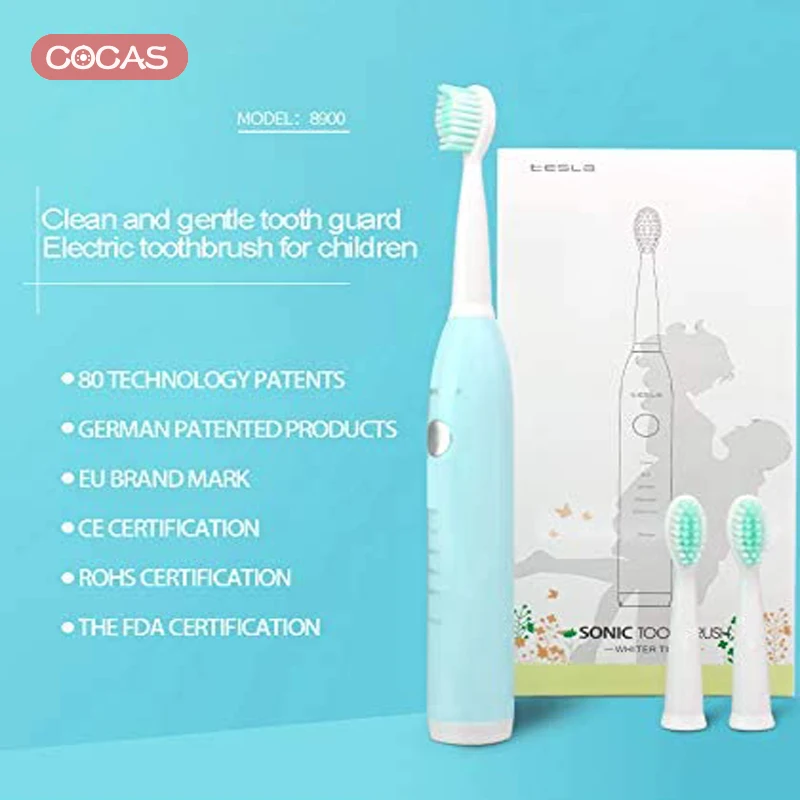

Sonic Electric Toothbrush ADA Accepted 5 Modes 2 Brush Heads USB Charge Powered Toothbrush, Built-in Smart Timer