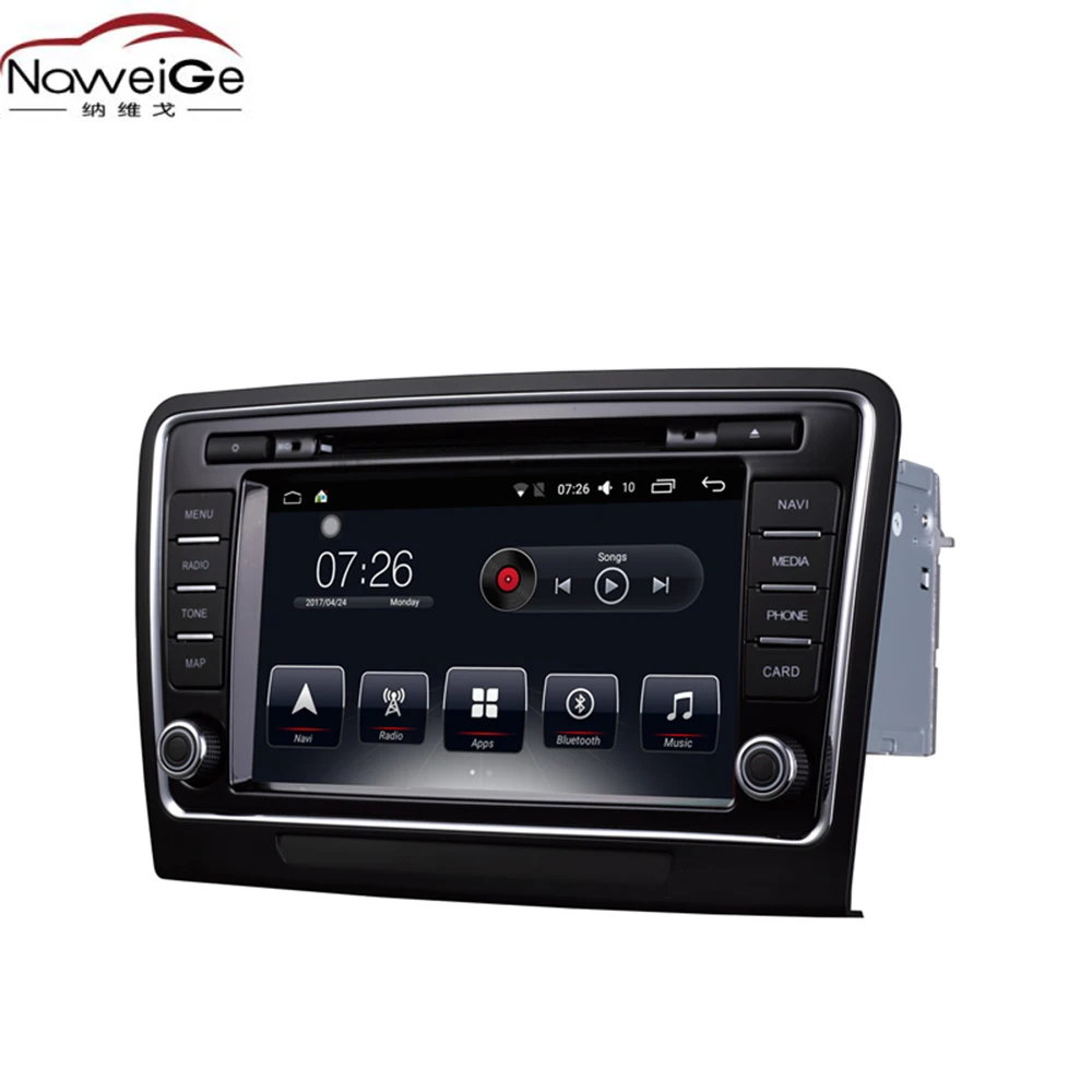 NaweiGe 8 дюймов T30 Android Восьмиядерный 8,1 2+ 32 ГБ Автомобильный dvd для Skoda superb 2009-2013 Авторадио gps навигация автомобильный мультимедийный для