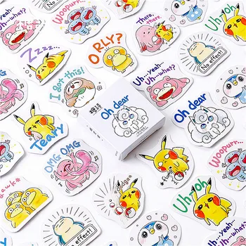 

1pcs New Practical Pokemon Stationery Stickers Paper Color Lovely Creative Stickers Supplies Decorative Stickers