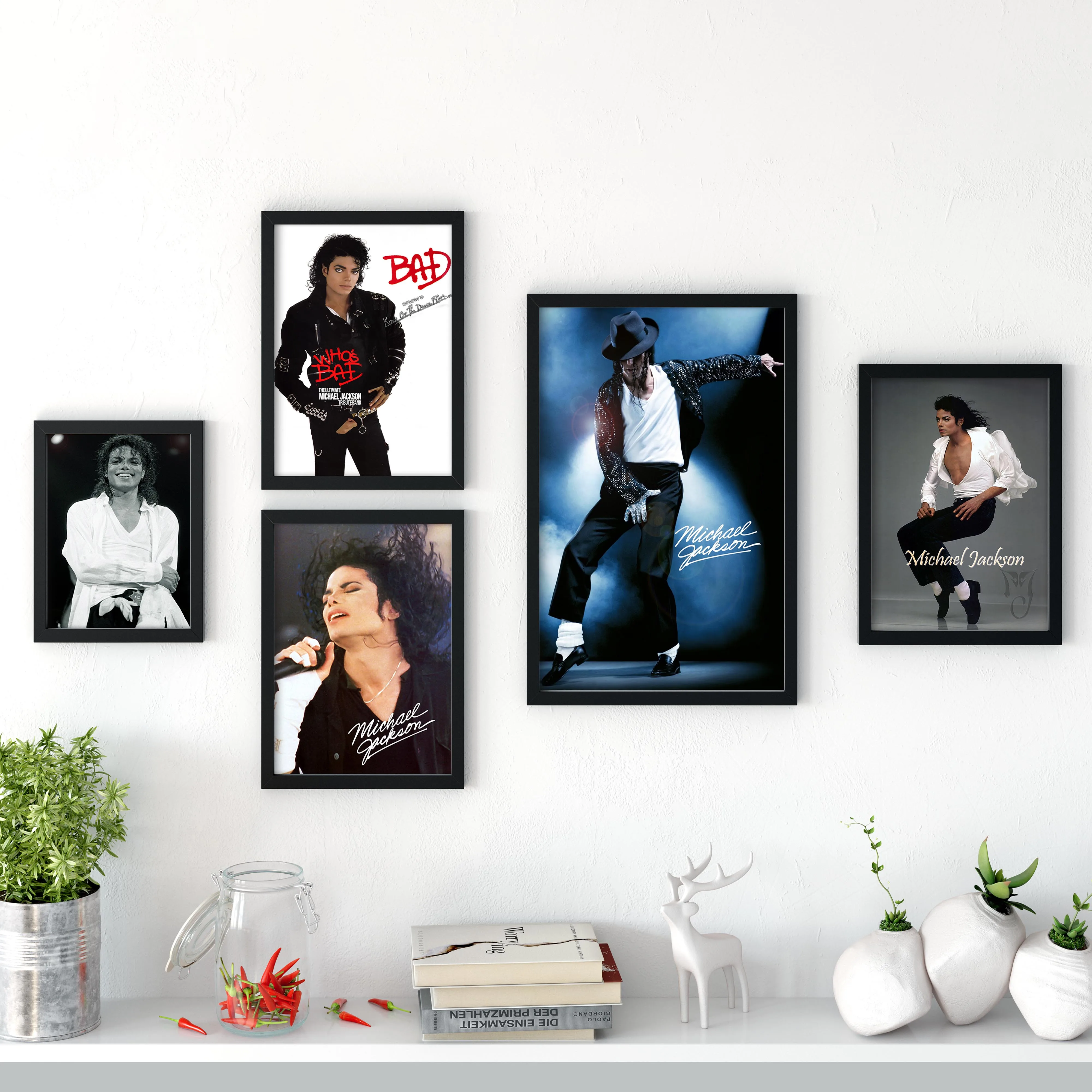 Постер Майкла Джексона атласный постер на заказ тканевый настенный с принтом из