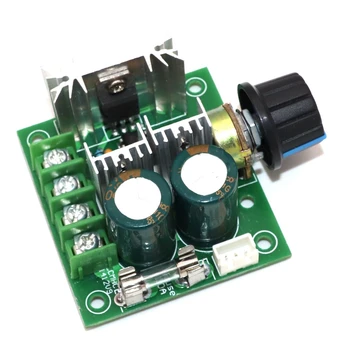 

DC motor speed controller PWM speed control switch motor fan controller 12V 24V 30V 40V10A stepless variable speed