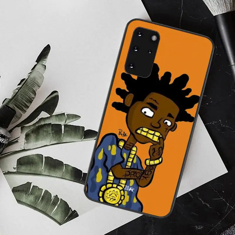 PENGHUWAN Kodak Black Rapper Customer High Quality Phone Case for Samsung S20 plus Ultra S6 S7 edge S8 S9 plus S10 5G