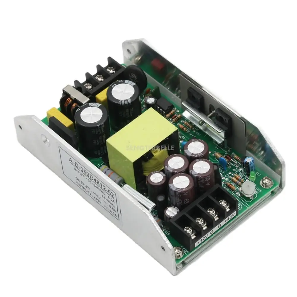 

HiFi 350W Power Amplifier Switching Power Supply DC24V/36V/48V+12V2A Dual Output