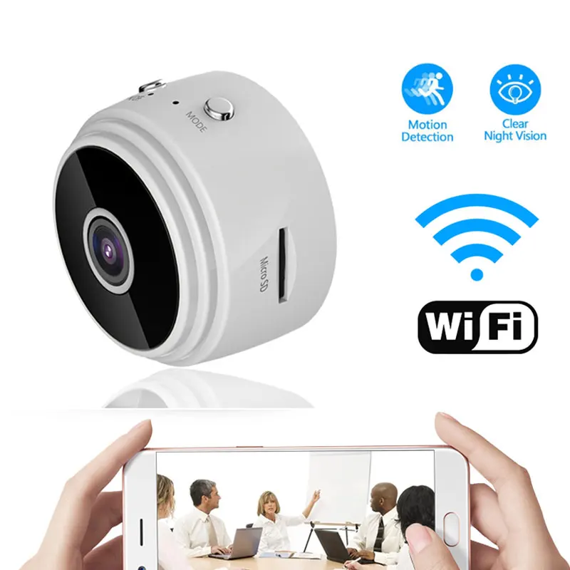 

Full 1080P HD Mini WIFI Camera Wireless Home Security Dvr P2P Night Vision Motion Detect Mini Camcorder Loop Video Recorder
