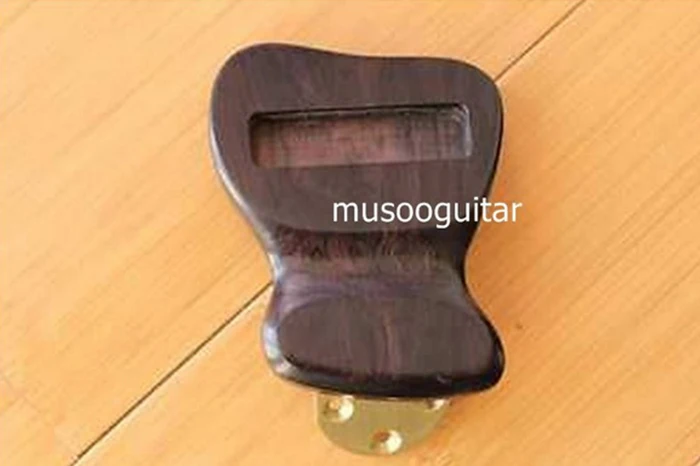 Твердый короткий черный задняя часть для archtop гитары