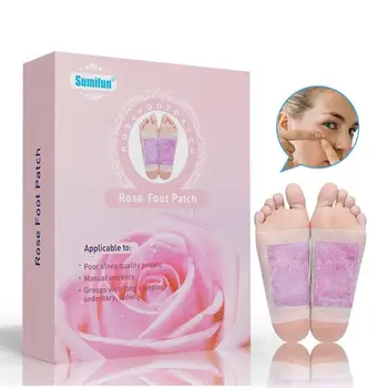 

12pcs/box Detox Foot Patch Essential Oil Chinese Natural Medical Plaster Foot Care Slimming Patch