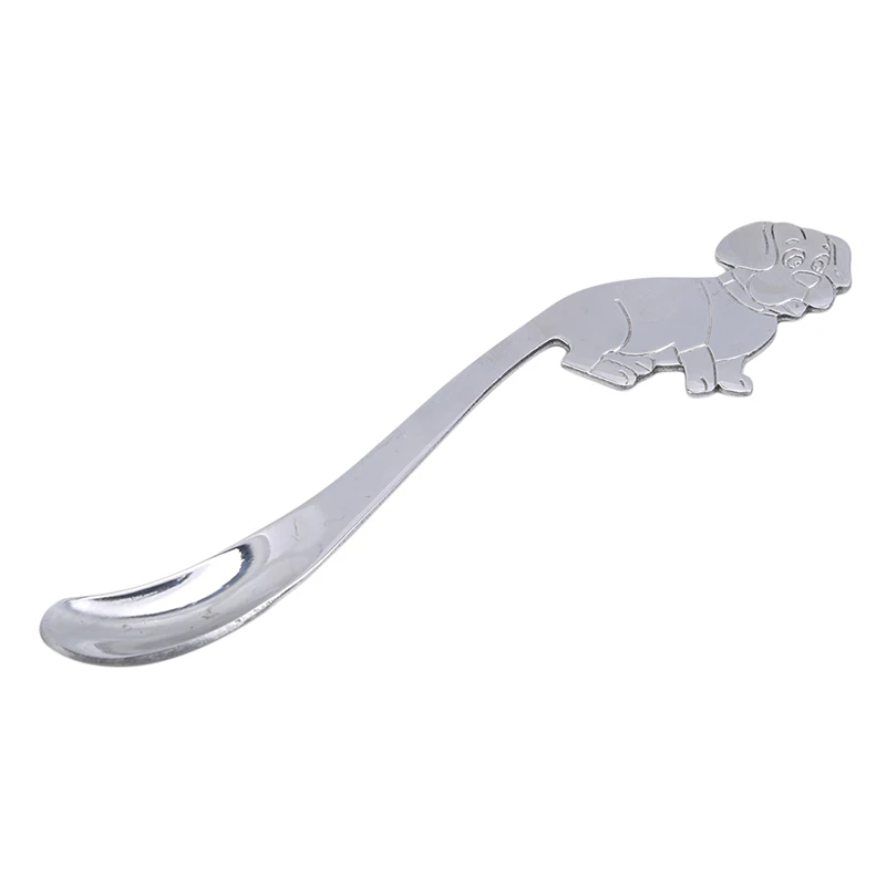 True color Cute Dog Long Handle Latte Ice Spoons For Glass Ice Coffee Rice Spoon Creative Kitchen Accessories Stainless Steel - Цвет: True color