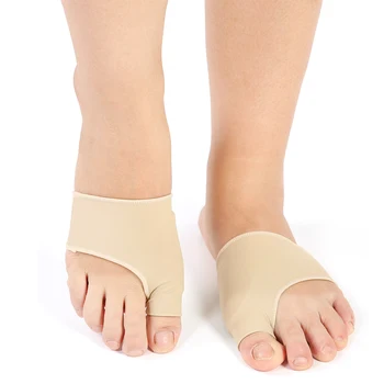 

1Pair Silicone Toe Separator Hallux Valgus Bunion Corrector Straightener Toe Protector Foot Care Pain Relief Pedicure Sock