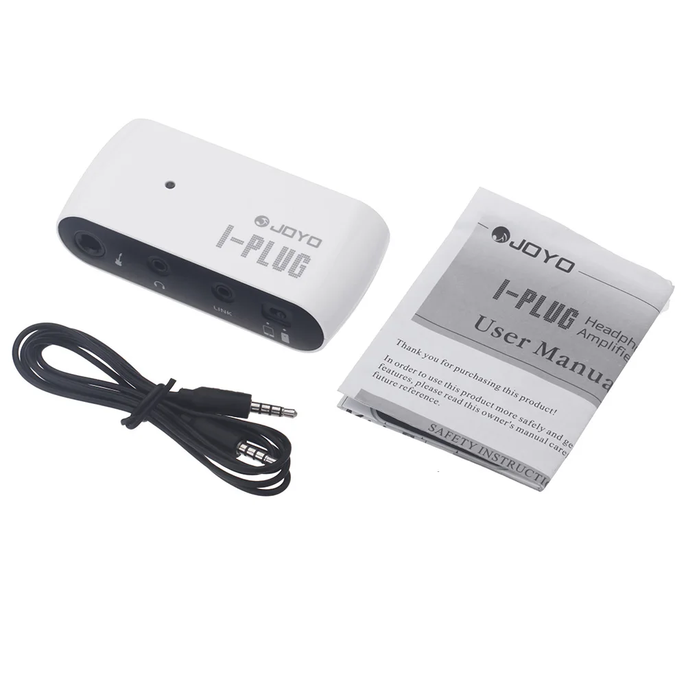 Electric Guitar Mini Headphone Amp Amplifier Built in Overdrive Effect for iPhone Samsung iOS Android Window Compact Portable