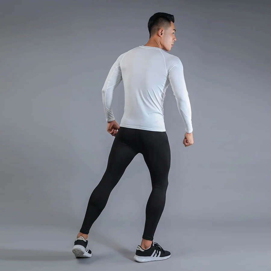 YD-FU мужское зимнее термобелье, теплые фитнес брюки и футболка с длинными рукавами Спортивная одежда для верховой езды