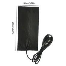 Шейная Подушка, лист, регулируемая температура, высокая температура, нагревательный лист, Usb, углеродное волокно, нагревательный лист