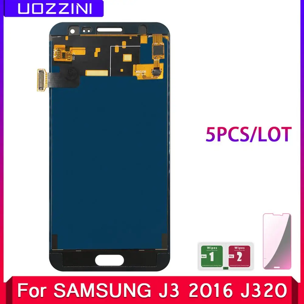 

5 Pcs/Lot 100% Tested LCD Replacement For Samsung Galaxy J3 2016 J320 J320F J320H LCD Display Touch Screen Digitizer Assembly