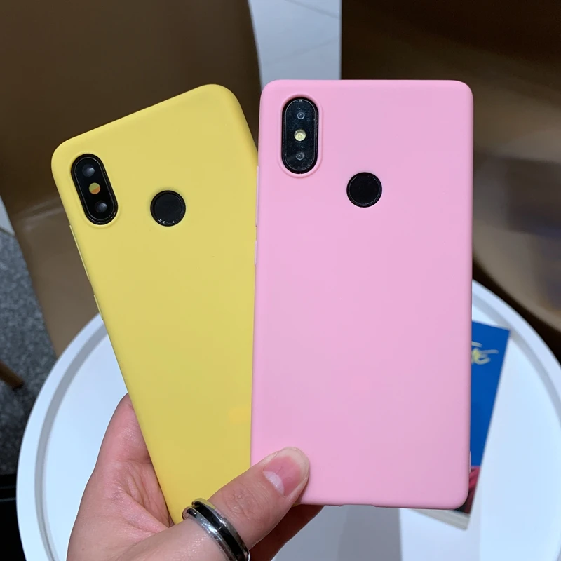 Для Xiaomi mi 9 9T 8 SE A3 Lite Red 6A Note 7 7A 6 5 Plus Pro S2 Go однотонная Матовая Мягкая ТПУ силиконовый