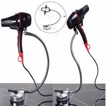 

Wall Mount Alloy Hair Dryer Holders Rack Storage Organizer Bathroom Tool*