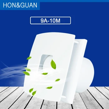 

Hon&Guan 4" Silent Air Extractor Home Toilet Kitchen Ventilation Exhaust Fans for Bath Bathroom Ventilator 10W 110V 240V