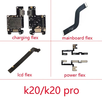 

Motherboard Mainboard FPC LCD Display Connector Flex Cable Charging Power On OFF SIM Flex Cable For Xiaomi Redmi K20 Pro