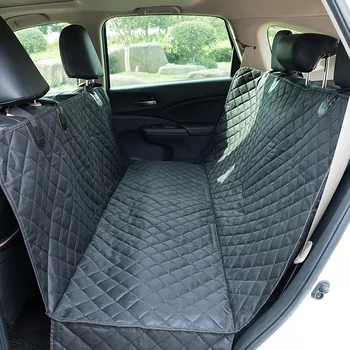 

100% Waterproof Pet Dog Seat Cover with Hammock for Cars Trucks and SUVs For Travel