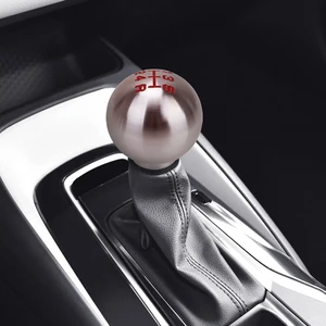 Image 3 - Universal For Car 5/6 Speed Manual Transmission M10x1.5 Thread Shifter Lever Handle Gear Shift Knob Ball Car styling